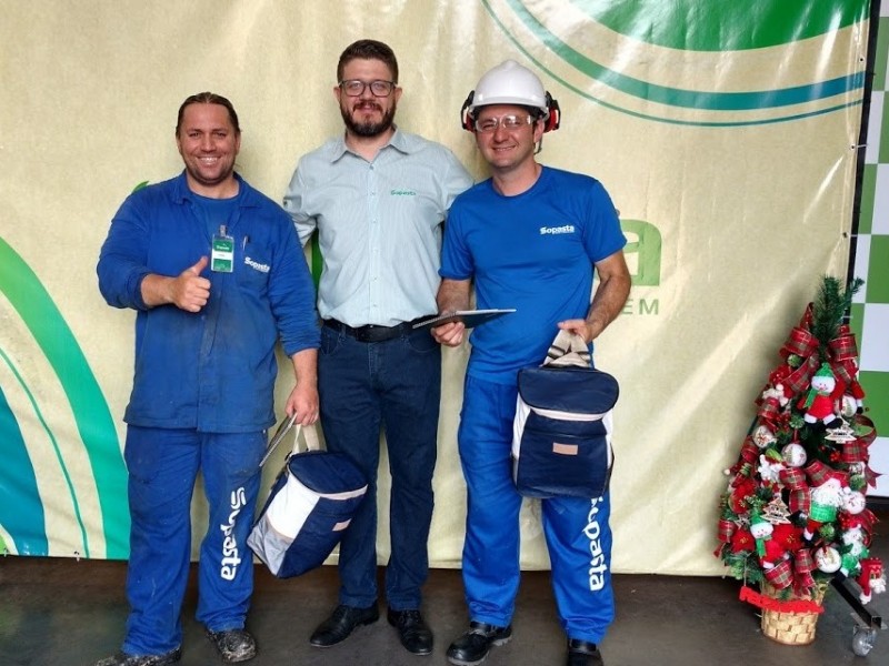 Natal Sopasta 2019 - Entrega dos Brindes